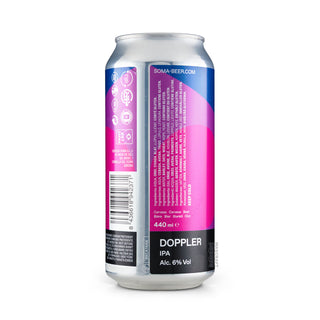Etiqueta e información Hazy IPA SOMA Doppler 44cl - Tienda Mascraft