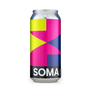 Front view of Hazy IPA SOMA Interface 44cl craft beer can - Buy at Mascraft