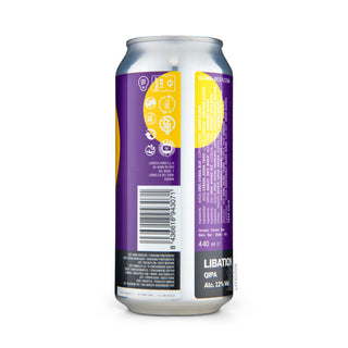 Label and beer information for QIPA SOMA Libation 44cl - Mascraft shop