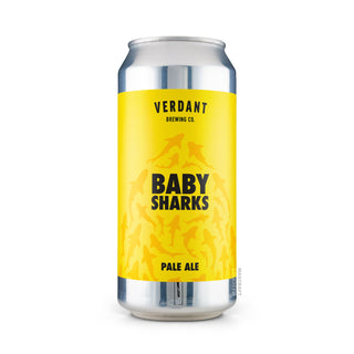 Cerveza Pale Ale VERDANT Baby Sharks 44cl vista frontal - Comprar en Mascraft