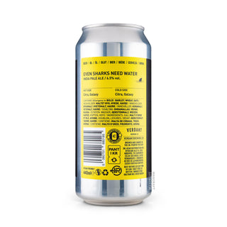 Etiqueta e información IPA VERDANT Even Sharks Need Water 44cl - Tienda Mascraft