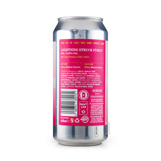Etiqueta e información Hazy IPA VERDANT Lightning Struck Itself 44cl - Tienda Mascraft
