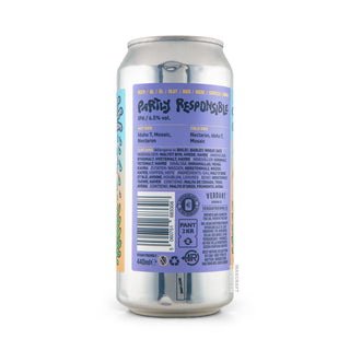 Etiqueta e información Hazy IPA VERDANT Partly Responsible 44cl - Tienda Mascraft