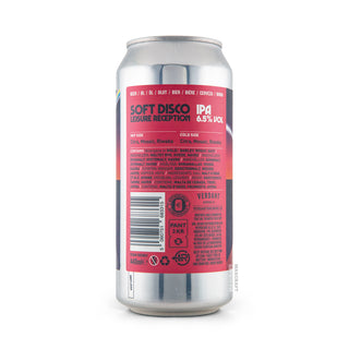 Etiqueta e información Hazy IPA VERDANT Soft Disco Leisure Reception 44cl - Tienda Mascraft