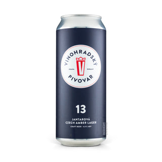 Cerveza Lager VINOHRADSKÝ Jantarová 13 50cl vista frontal - Comprar en Mascraft